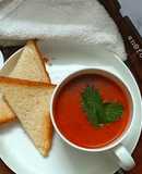 Vegan Cream of Tomato Soup