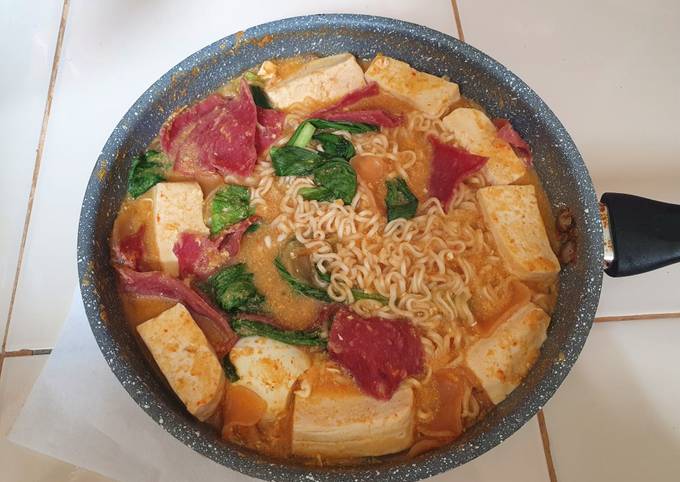 Seblak pedas ramen tanpa minyak