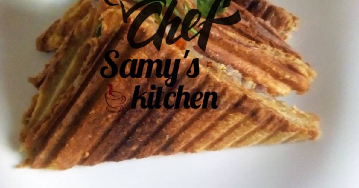 Egg and sardine sandwich Recipe by samiraAhmad Cookpad