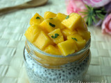 Chia seed pudding mangga 🥭
