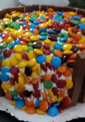 Una foto de Torta dulce y fresca para las fiestas