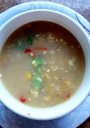 সুইটকর্ন স্যুপ(sweetcorn soup recipe in bengali) রেসিপির প্রধান ছবি