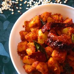 Chettinad Aloo fry A picture of Chettinad Aloo fry.