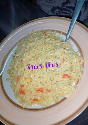 A picture of Peppered Noodles.