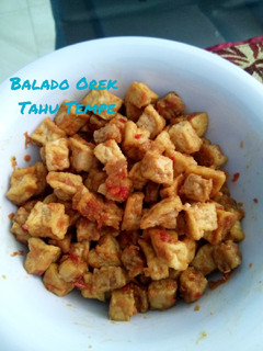 Foto resep Balado Orek Tahu Tempe
