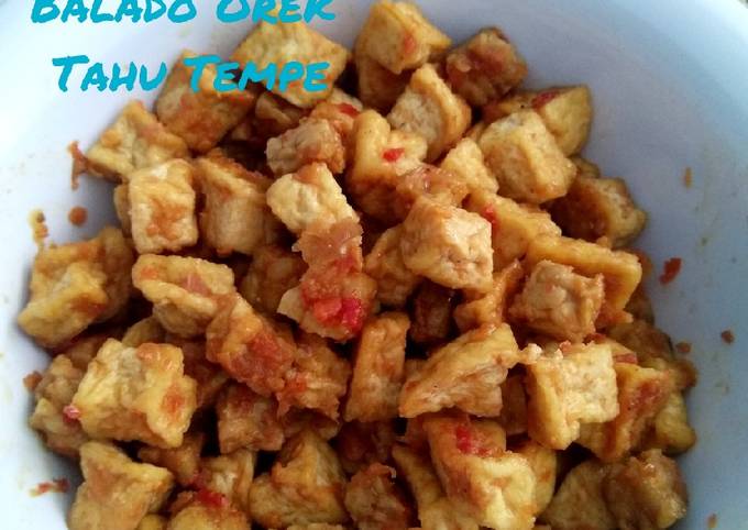 Resep Balado Orek Tahu Tempe Oleh Dewi Saraswati Cookpad