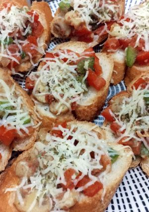 Foto resep Bruschetta Jamur Kornet
