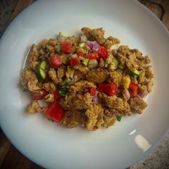 A picture of Island Vibes Vegan Scramble 🏖️.