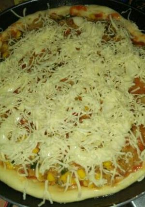 Foto resep Pizza 🍕sederhana menggunakan teplon