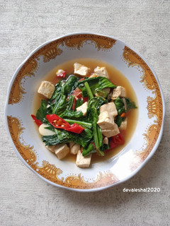 Foto resep Tumis Sawi Tahu