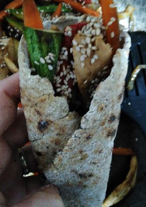 Una foto de Tacos de masa de papa
