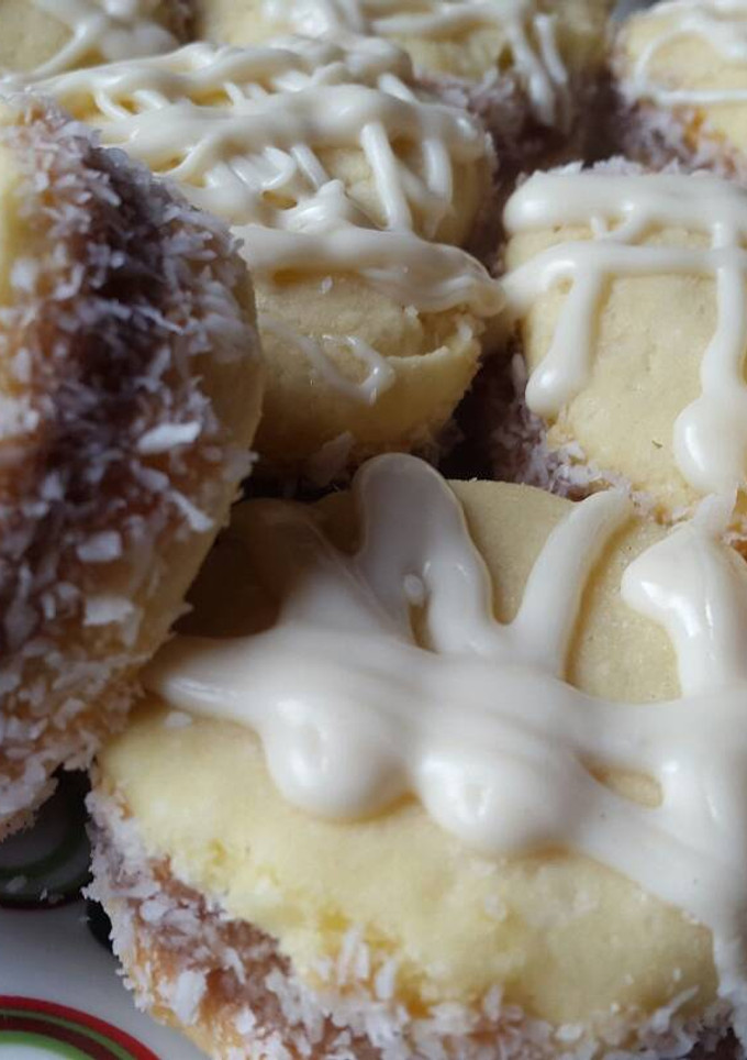 Una foto de Alfajores de maicena