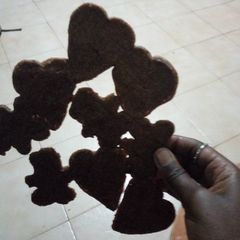 A picture of Chocolate chip mint cookies.