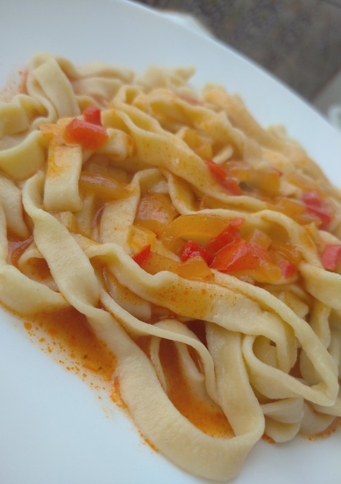 Una foto de Fideos caseros 🍝