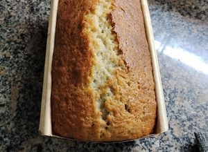 Una foto de Budín de banana