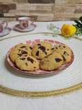 Galletitas de castaña de cajú y chocolate