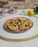 Galletitas de castaña de cajú y chocolate