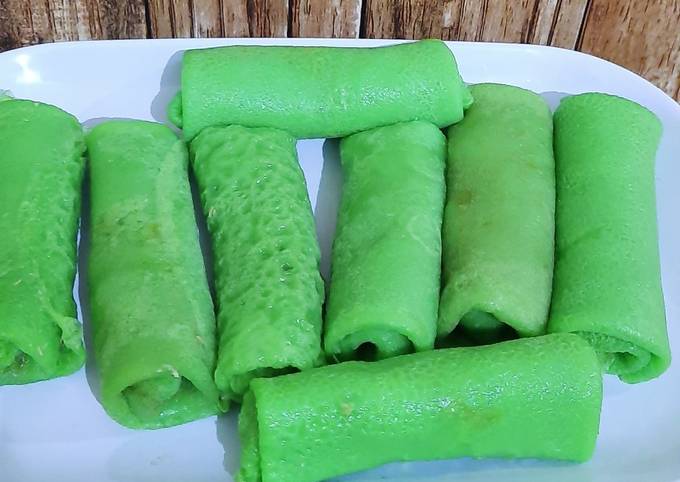 Recipe: Yummy Kue dadar gulung