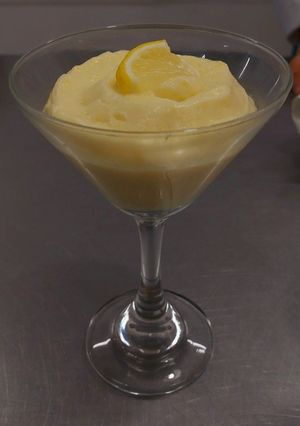 Una foto de Mousse de Limón