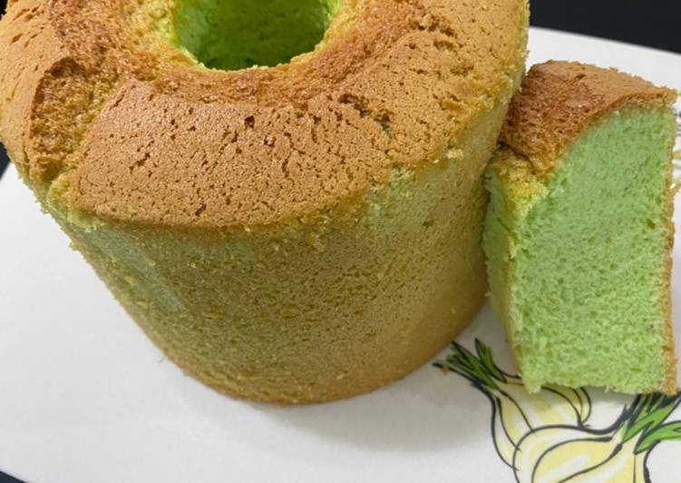Bahan-bahan Pandan Chiffon Cake Sederhana dan Mudah Dibuat