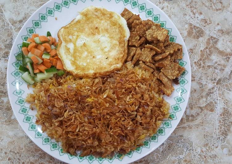 Langkah Mudah untuk Menyiapkan Nasi goreng abang2…#masakditahunbaru yang Bikin Ngiler