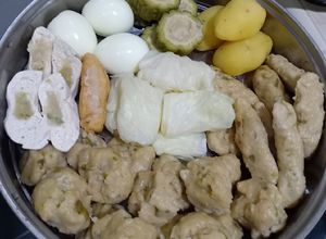 Foto resep Siomay bandung komplit, part 2