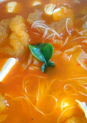 Foto resep Sundubu Jjigae Halal (Sup tahu asam pedas korea)