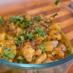 A picture of Zeera lauki sabzi.