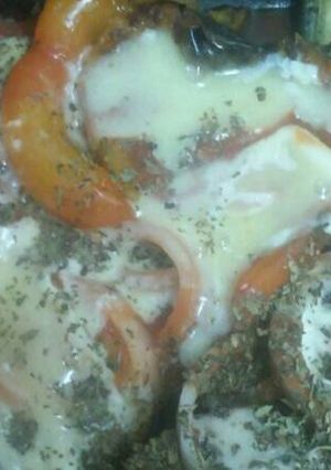 Una foto de Falsa lasagna de verduras #cocinamos con verduras