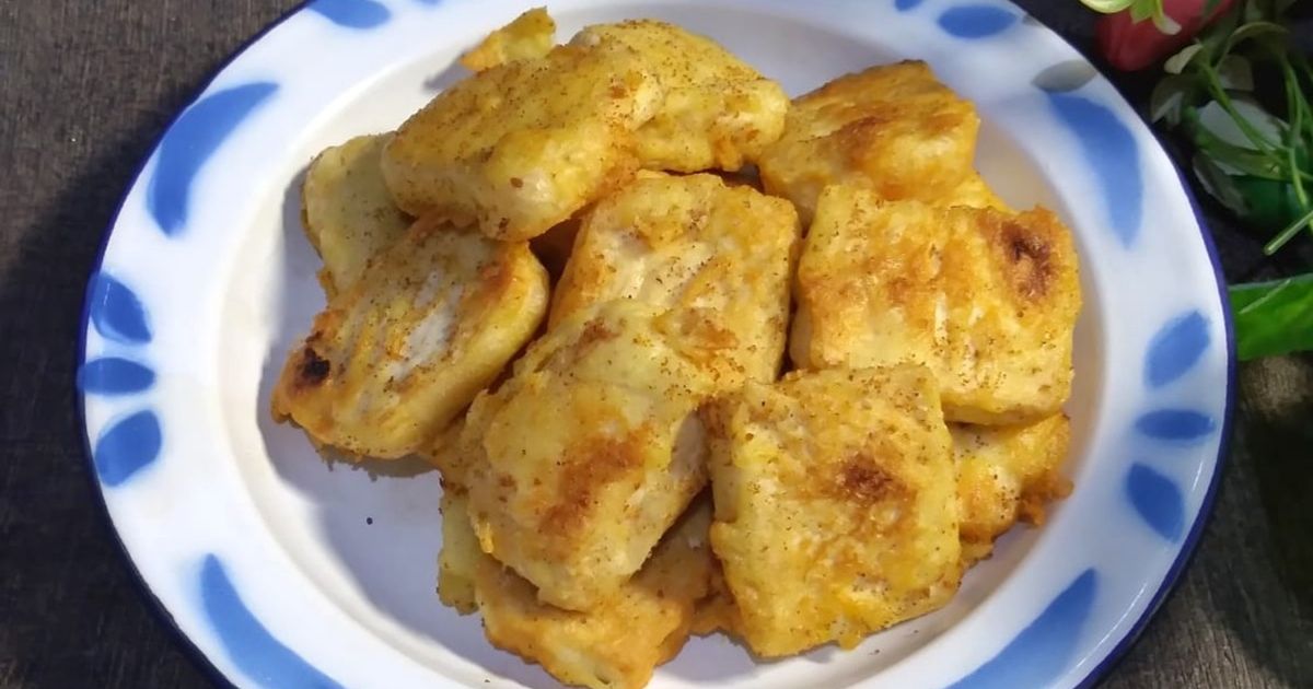 Tahu goreng keju