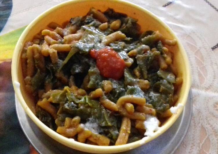 Easiest Way to Blends Yummy Palak ganthiya nu shak