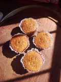 Muffins Integrales de Naranja y Nueces