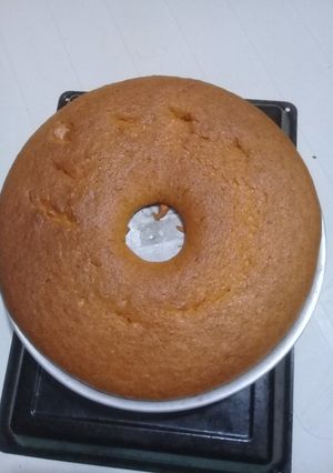 Una foto de Bizcochuelo de Vainilla. Súper Fácil de hacer