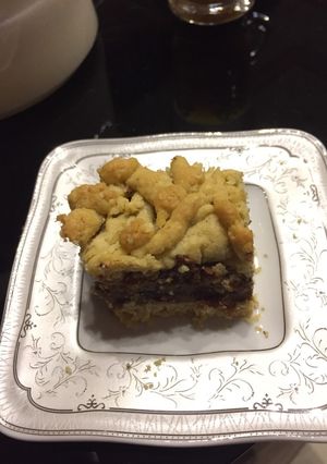 صورة لوصفة كرامبل بالتمر