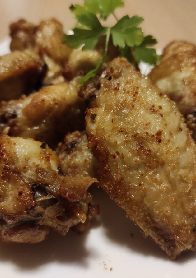 Una foto de Alitas de pollo fritas