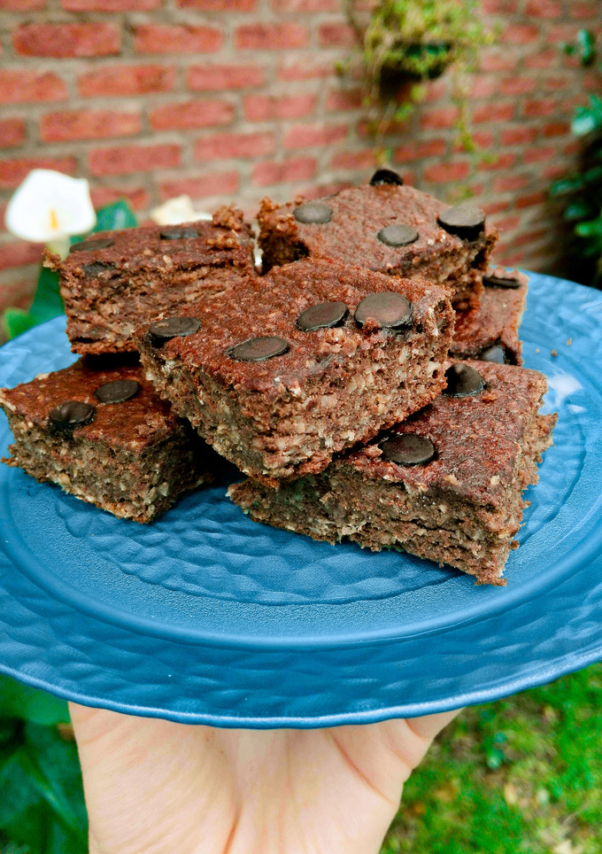 Una foto de Brownie de banana (SALUDABLE y ECONÓMICO)