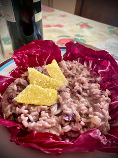 Foto di Risotto al Radicchio e Bagòss