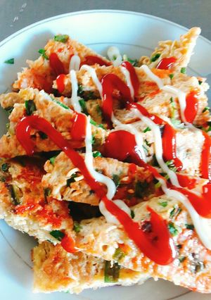 Hình của món Mì gói cho bữa sáng.