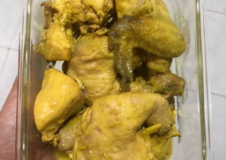 Resep Ayam Ungkep Bumbu Kuning Anti Gagal