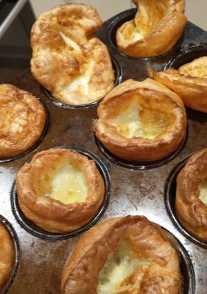 A picture of “You wouldn’t know they were gluten free” Yorkshire Puddings.