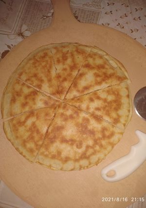 صورة لوصفة فطيرة فالطاجين
