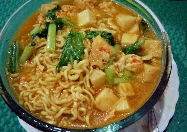 Resep Mie &#39;tektek&#39; Rebus, Lezat Sekali