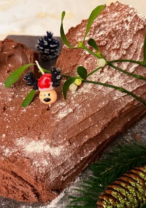 Fatörzs torta-gesztenyekrémmel, unikumos szilvával recept fotója