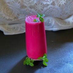 Beetroot Lassi Smoothie A picture of Beetroot Lassi Smoothie.