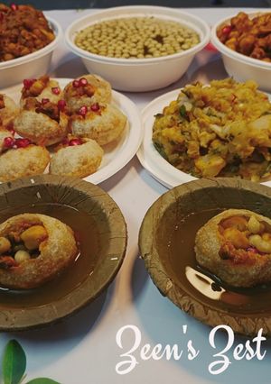 A picture of Pani Puri Platter.