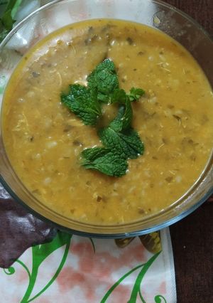 عکسی از دستور سوپ جو 😋