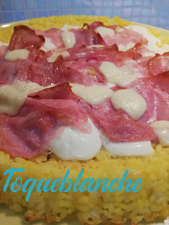 Foto di Crostata di riso con stracchino e mortadella