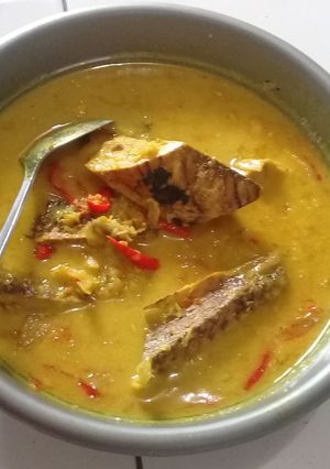 Foto resep Pindang tongkol kuah kuning santen