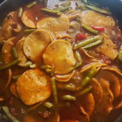 A picture of Kathiyavadi Authentic saak "GUVAR DHOKDI".