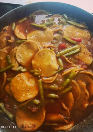 A picture of Kathiyavadi Authentic saak "GUVAR DHOKDI".